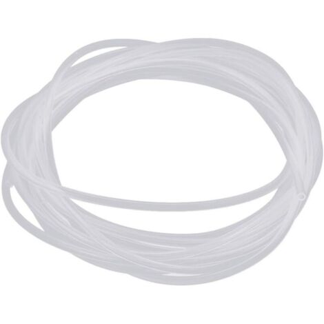 Tube transparent haute température en PTFE 2,5 mm x 4 mm, 5 mètres (16,4 pieds) pour l'électronique (1/2)