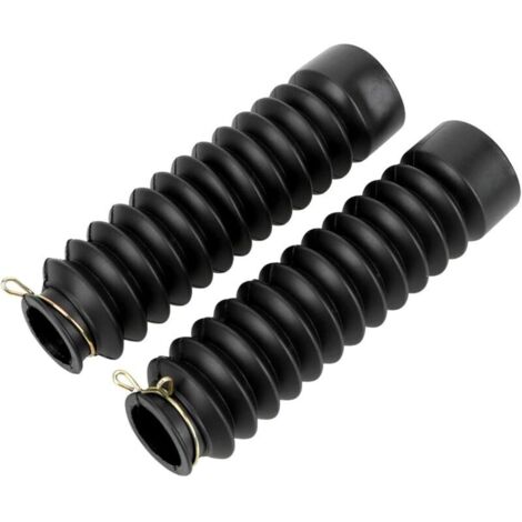 Couvercle de Fourche Avant de Moto,Soufflet de Fourche Moto,Protection Fourche Moto,Cache-Poussière de Couvercle de Fourche Universel,Convient Aux Motos,Scooters,Motos Tout-Terrain,Vélos (1/5)