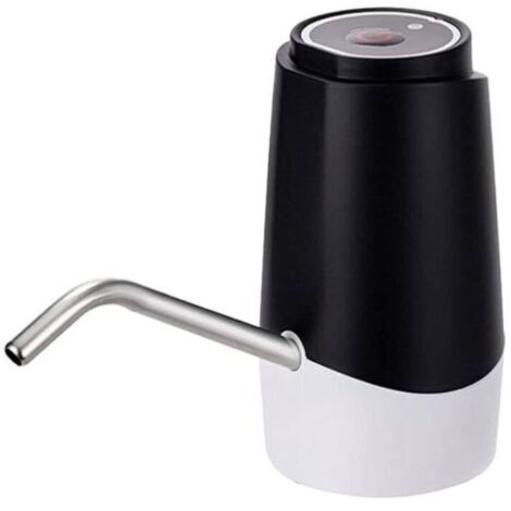 Accessoires pour distributeur d'eau, pompe à eau électrique portable, distributeur d'eau universel, pompe à bouteille d'eau rechargeable par USB pour 2 à 5 gallons avec 2 silicones (1/3)