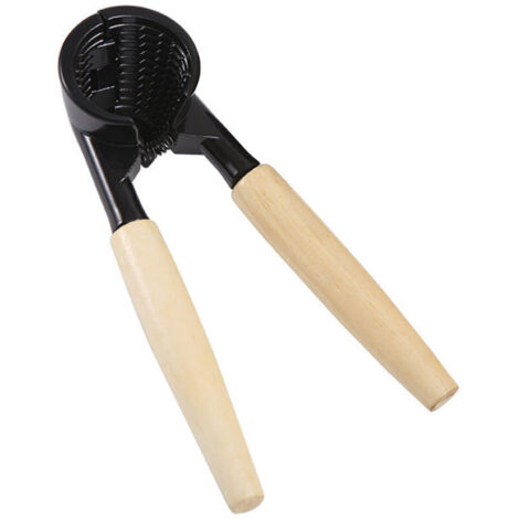 Casse Noix Noisette Ouvre Bouteille Pince Manche Bois, permet de casser les noix et d’ouvrir les bouteilles facilement, une prise en main confortable (1/5)