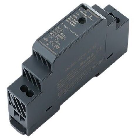 Alimentation à découpage de type rail HDR,Bloc d'alimentation sur rail DIN ultra fin/1SU HDR-15-12,12 V 1.25 A 15 W (1/5)