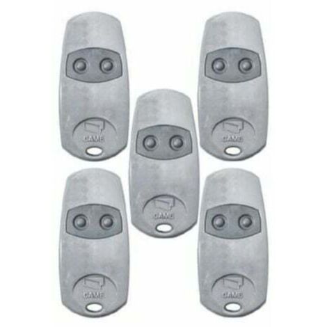 Pack de 5 Telecommandes d'origine Came TOP432EE - Frequence de code fixe 433,92 MHz (1/4)