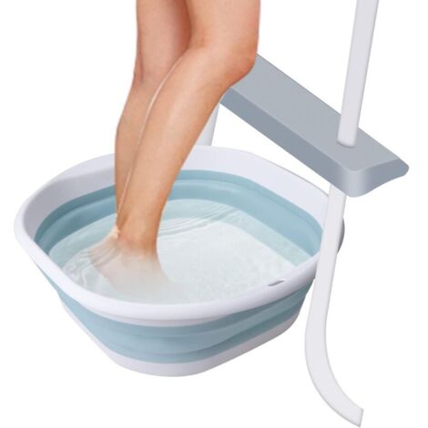 Bain de pieds portable pour piscine, bain de pieds pliable, adapté aux accessoires de piscine hors sol (1/5)