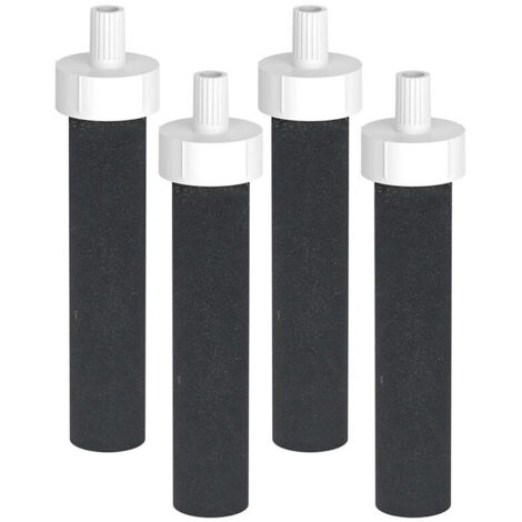Lot de 4 filtres à eau Brita de rechange – Compatibles avec les filtres à eau Brita BB06 rigides, en acier inoxydable et pour le sport (1/5)