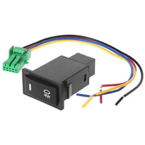 Nissan antibrouillard/interrupteur modifié (convient pour Toyota Mitsubishi Lancer interrupteur antibrouillard modifié voyant LED pièces de rechange) (1/5)
