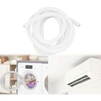 Kit De Vidange Du Climatiseur, Tuyau De Vidange Universel, Rondelle Tuyau De Vidange Tube, Tuyau Condensat Climatiseur Clim Pour Climatiseurs, Machines à Laver(2m)