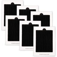 Lot de 6 filtres à air de rechange pour réfrigérateur - Filtres à charbon actif compatibles avec Frigidaire et Electrolux Pure Air Ultra, réduction des odeurs, pour EAFCBF, PAULTRA, RAF1150 242061001,