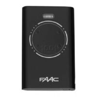 Telecomando FAAC XT4 433 SLH NERO