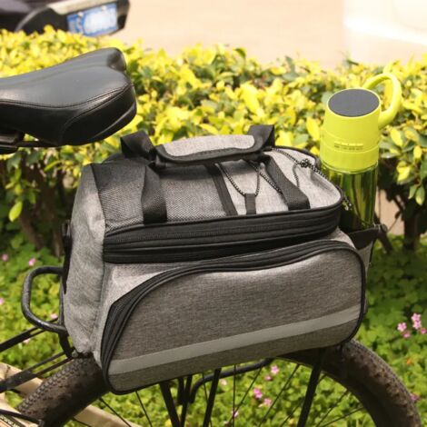 Sac de selle étanche pour vélo tout terrain, sac à bagages extensible, accessoire de cyclisme