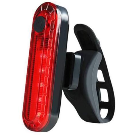 Feu arrière de vélo : rechargeable USB, COB ultra-lumineux, feu de signalisation de sécurité pour cyclisme outdoor, accessoire de vélo