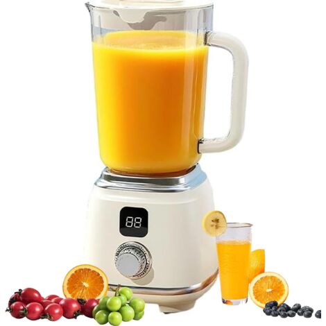 Presse-agrumes automatique portable multifonction, extracteur à jus lent intégrant un mélangeur pour préparations culinaires saines