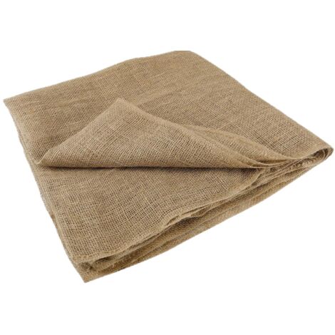 Rouleau de toile de jute protection hivernale 1x5m, couverture naturelle contre gel pour arbres légumes et plantes de jardin (1/5)