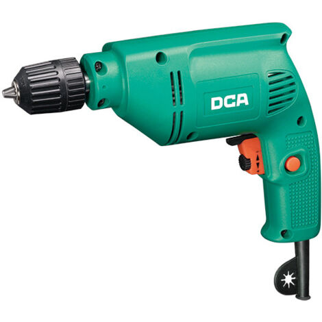 Perceuse-visseuse sans fil 10A avec mandrin auto-serrant, conception pistolet robuste pour perçage métal, bois et bricolage (1/5)