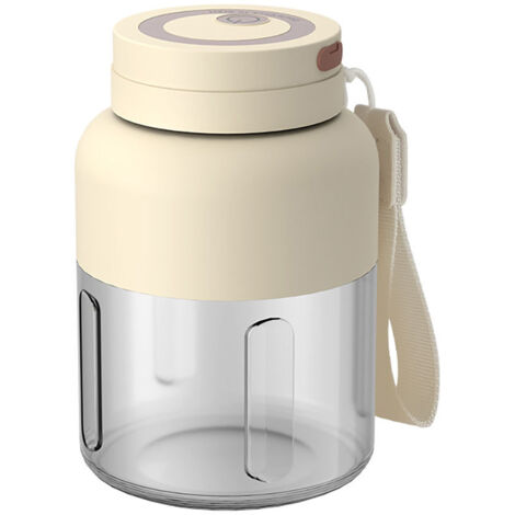 2025 Nouveau Blender nomade XXL rechargeable avec fonction broyeur à glace, gourde sport grande capacité pour jus frais et smoothies (1/4)