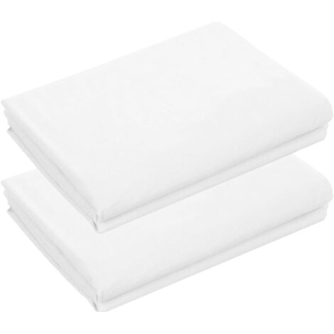 Toile d'ombrage blanche légère 30g/m² 3x5m pour jardin et potager, protection solaire et thermique pour légumes et plantes (1/5)