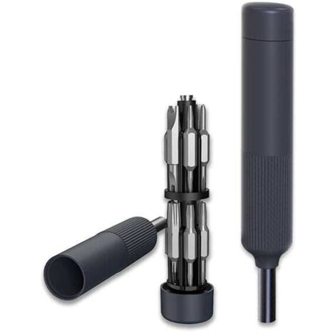 Jeu de 27 Tournevis de Précision à Double Embout avec Capot Rotatif 360° et Manche ABS Antidérapant pour Réparation Électronique (1/5)