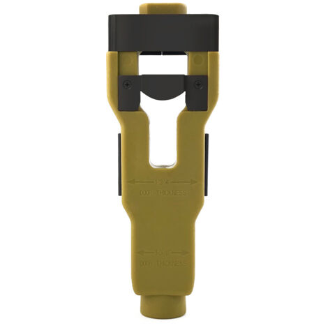 Outil à Mortaiser pour Targette de Porte en Acier Allié Frappe et Guidage Précise pour Installation de Serrurerie (1/5)