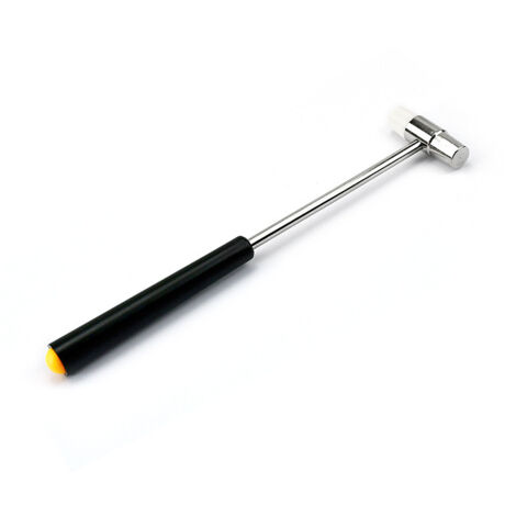 Marteau d'horloger 2 en 1 18.5cm à tête interchangeable souple/dure, outil de frappe précis pour réparation de montres (1/5)