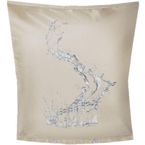 Housse isolante 5 couches en toile Oxford 600D couleur sable pour robinet et tuyau, protection antigel extérieure professionnelle (1/5)