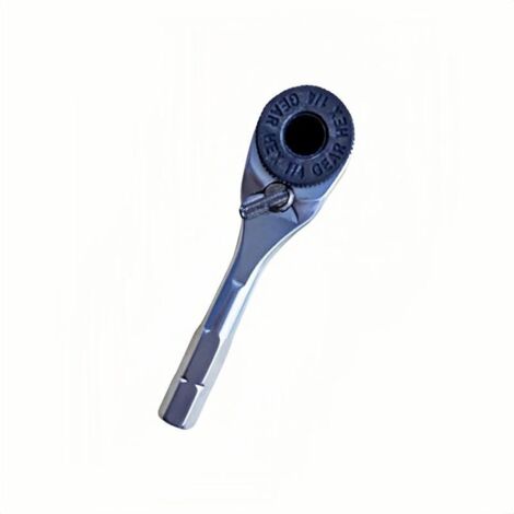 Clé à cliquet double sens pour embouts 6.35mm, outil multifonction de poche pour vissage rapide et réparation précise en espace restreint (1/5)