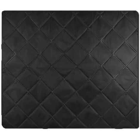 Cache-âtre magnétique épais d'hiver, couverture isolante coupe-vent avec bords aimantés pour foyer et décoration de sécurité (1/5)
