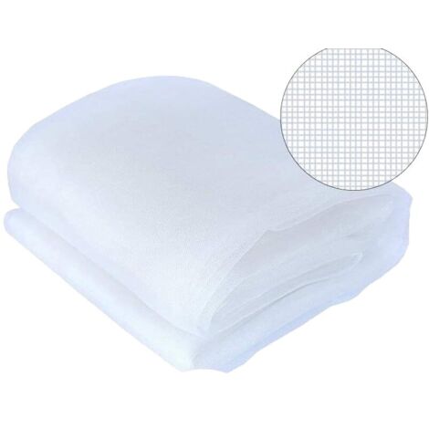 Filet Anti-Insectes de Jardin 60 Mailles 3x9m, Filet de Protection Épaissi pour Serre, Légumes et Fruits