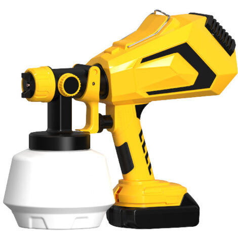 Pistolet à peinture portatif au lithium-ion, machine à pulvériser la peinture au latex, outil électrique domestique (1/5)