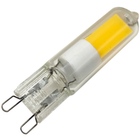 Ampoule LED G9 COB Verre Dimmable 9W, 220-240V, Remplacement Halogène, Douille à Broche (1/5)