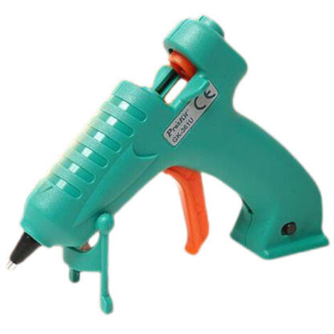Nouveau pistolet à colle thermofusible sans fil au lithium-ion, rechargeable par USB, portable pour une utilisation domestique. (1/5)