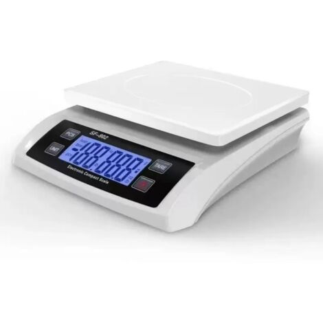 Balances électroniques pour usage domestique, cuisine et alimentation grand écran d'affichage balances de pâtisserie balances à plateforme. (1/5)