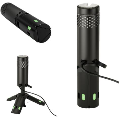 Lampe d'extérieur extensible, lampe de camping polyvalente, torche, équipée d'une batterie rechargeable de 10 000 mAh (1/5)