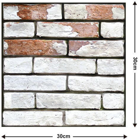5 Pièces Autocollants muraux 3D autocollants pour chambre à coucher - Papier peint mousse décoratif pour fond de mur (1/2)