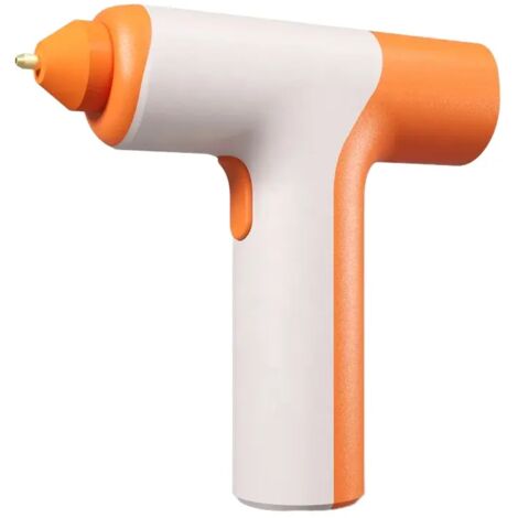 Pistolet à colle thermofusible lithium-ion 2025 petit format, pour enfants, maison, maternelle, loisirs créatifs, bâtonnet 7 mm forte adhérence (1/5)
