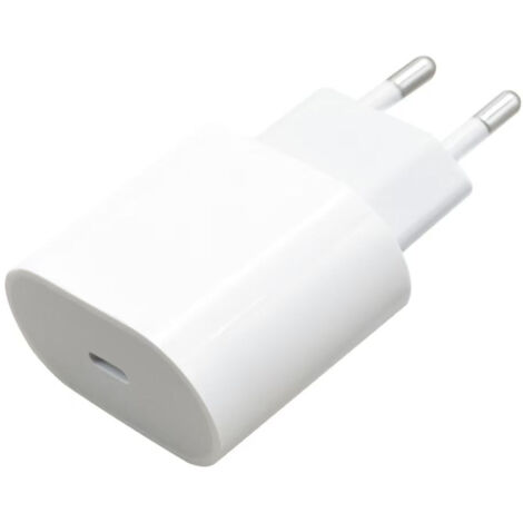 Chargeur Rapide PD 20W, Adaptateur de Charge USB-C Prise EU pour Téléphones iPhone (1/4)