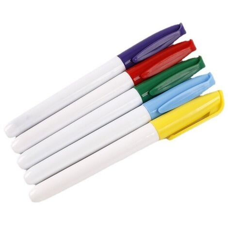 Marqueurs à base d'huile 12 couleurs, inaltérables et à séchage rapide. (1/5)