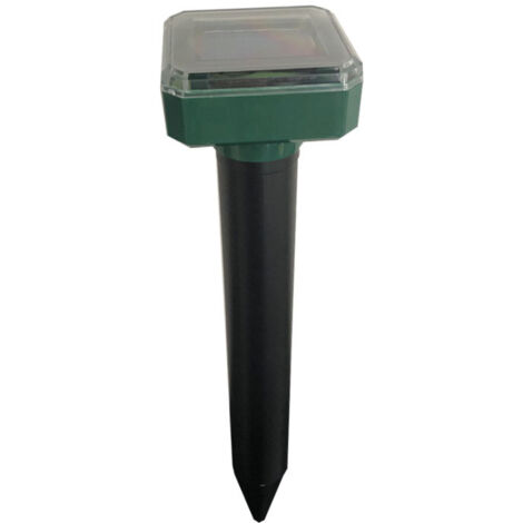 Répulsif Solaire Sonore Taupe et Serpent, Lot de 2, Piquet Extérieur Anti-Nuisibles pour Jardin et Ferme (1/5)