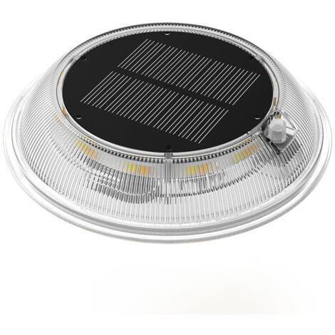 Éclairage solaire, Lampes pour allée — 3 modes de couleur, Alimentation solaire, Balises LED étanches pour allée extérieure