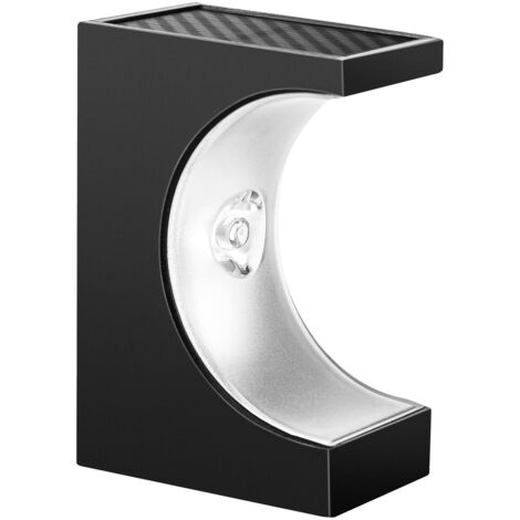 Éclairage solaire sans fil pour marches (Étanchéité IP65) Idéal pour escaliers, patios et cours. Performances fiables (Lumière blanc froid, lot de 4) (1/4)