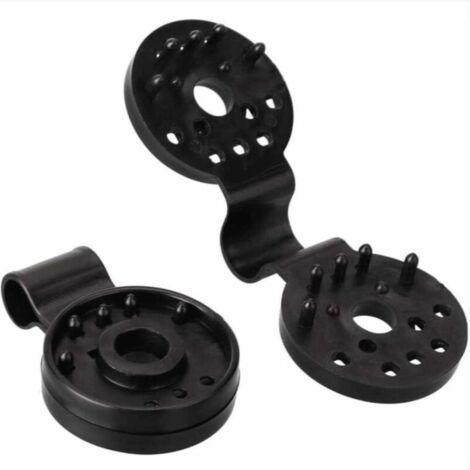 Lot de 15 clips de suspension pour filet d'ombrage de jardinage, clips de toile d'ombrage pour serre, accessoire de jardin à œillets instantanés pour parasol agricole, clip de toile d'ombrage de serre (1/5)