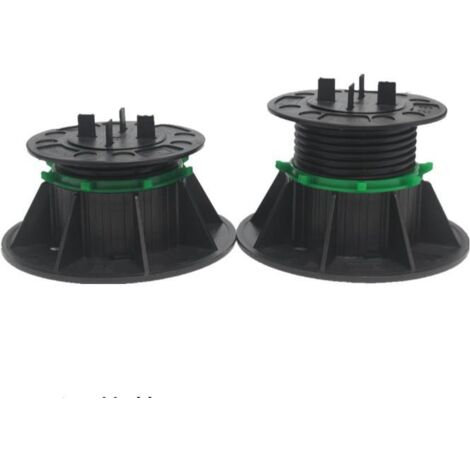 Socle de terrasse, support de ferme en pierre, socle de patio, pour solives réglables 70-100mm 1 pc (1/5)
