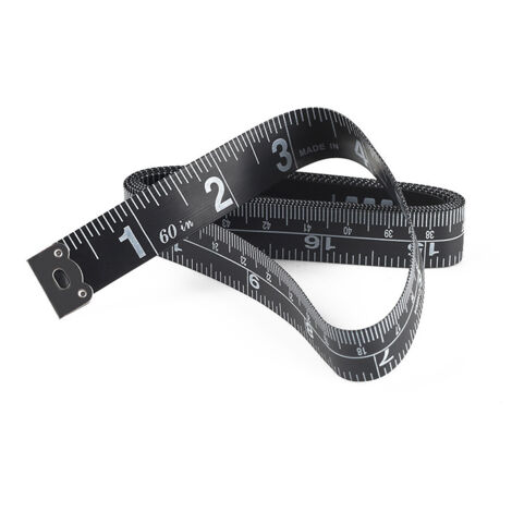 Ruban à mesurer pour le corps double face - Ruban à mesurer doux pour le buste et la taille 150 cm(1pc) (1/5)