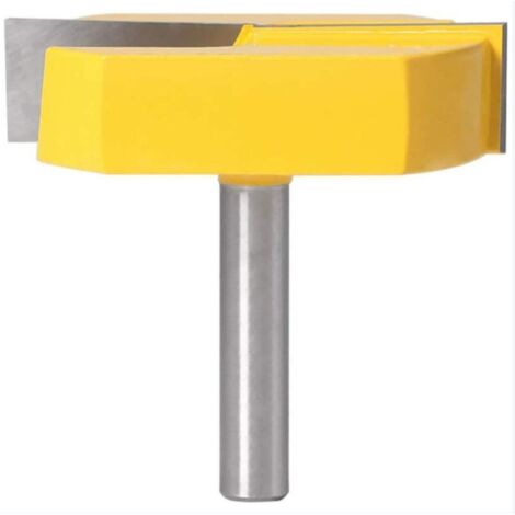 8mm Tige De Nettoyage Bottom Router Bits Surface Rabotage Bits Diamètre De Nettoyage Fond De Menuiserie Fraise (1/5)