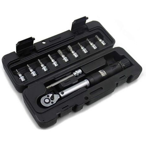 Kit de clés dynamométriques pour vélo 1/4" DR 2–14 Nm (1/3)