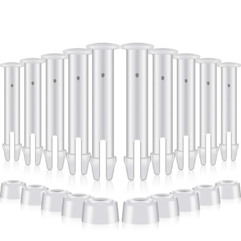 Goupilles de piscine en plastique 24 pièces goupilles d'étanchéité de piscine 6 cm pièces de rechange de piscine broches de connecteur et joints cadres de piscine