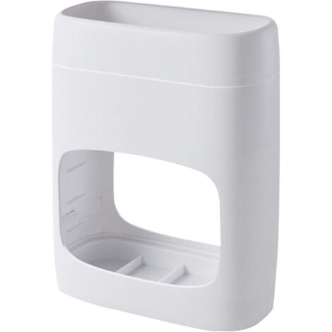 Porte-parapluie blanc, porte-parapluie autoportant carré, porte-parapluie pour la maison, porte-parapluie de stockage pour bureau à domicile, taille du produit: 22 9 28-1pcs (1/5)