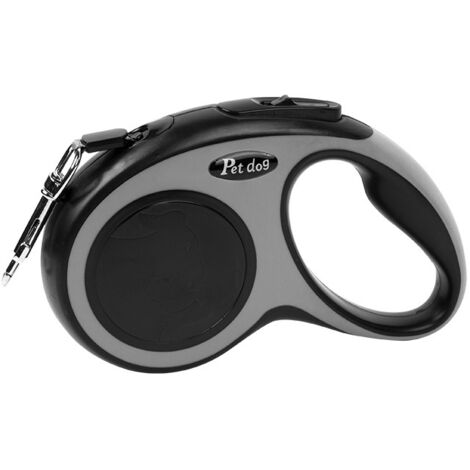 Laisse rétractable pour animaux de compagnie Chien 5m Corde contrôlable Courant Rétractable automatique 5m 1pc (1/4)