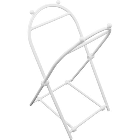 Support de sac poubelle - Support de sac poubelle sur le comptoir de cuisine avec support de poubelle pliable pratique Support de rangement au sol simple et pratique, support de poubelle 2pcs blanc