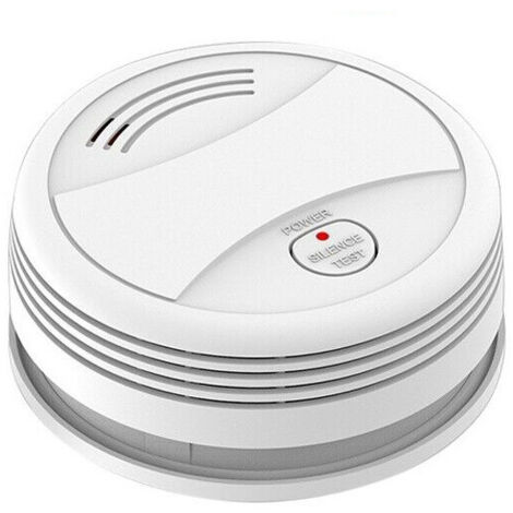 Détecteur de fumée, détecteur de fumée sans fil intelligent WIFI, détecteur d'incendie boîtier plastique, boîtier séparé pour détecteur de fumée blanc Smart wifi - sans pile Une pièce (1/4)