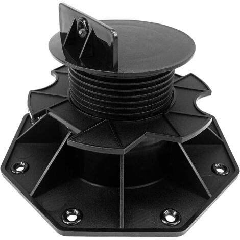 Supports en pierre Patio deck foot beam hauteur réglable plaque bois pour terrasse dalles pierre céramique carreaux béton 30-60mm cinq pièces (1/5)