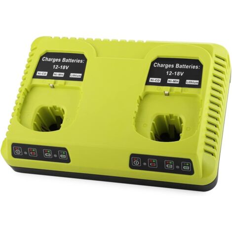 Chargeur compatible avec toutes les batteries Teccpo 18 V, chargeur 4 A pour Quick Charge (Meilleur cadeau de DIY) (1/5)